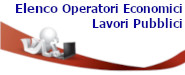 Elenco Operatori Economici - Lavori Pubblici